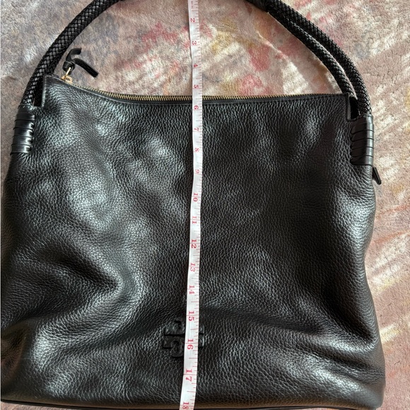 TORY BURCH Taylor Leather Hobo Bag - Picture 9 of 9